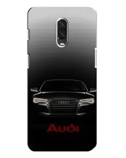 Чохол для OnePlus 6T з картинкою «Audi — градієнтний контур» Чохол для OnePlus 6T з картинкою «Audi — градієнтний контур»