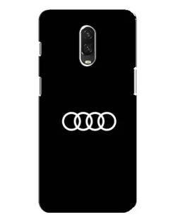 Чохол для OnePlus 6T з картинкою «Audi White Logo» Чохол для OnePlus 6T з картинкою «Audi White Logo»