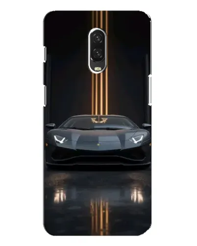 Чехол для OnePlus 6T с картинкой «Lamborghini золотые линии» Чехол для OnePlus 6T с картинкой «Lamborghini золотые линии»