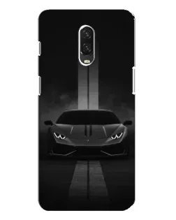 Чехол для OnePlus 6T с картинкой «Lamborghini симметрия дорог»