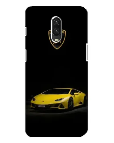 Чехол для OnePlus 6T с картинкой «Lamborghini желтый акцент» Чехол для OnePlus 6T с картинкой «Lamborghini желтый акцент»