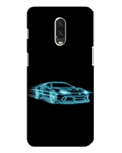 Чехол для OnePlus 6T с картинкой «Неоновый контур Lamborghini» Чехол для OnePlus 6T с картинкой «Неоновый контур Lamborghini»