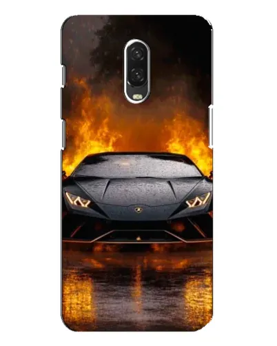 Чехол для OnePlus 6T с картинкой «Lamborghini в огне» Чехол для OnePlus 6T с картинкой «Lamborghini в огне»