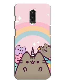 Чохол для OnePlus 6T з картинкою «Єдиноріг Pusheen»