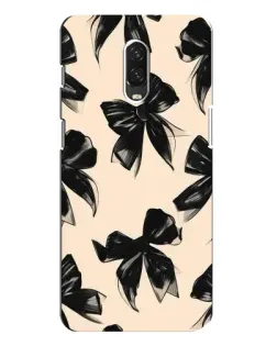 Чохол для OnePlus 6T з картинкою «Патерн чорні банти» Чохол для OnePlus 6T з картинкою «Патерн чорні банти»
