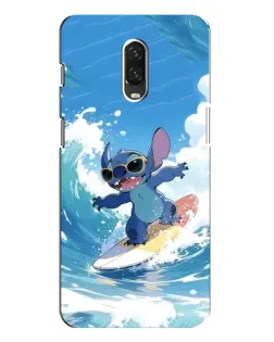 Чохол для OnePlus 6T з картинкою «Стіч на хвилі» Чохол для OnePlus 6T з картинкою «Стіч на хвилі»