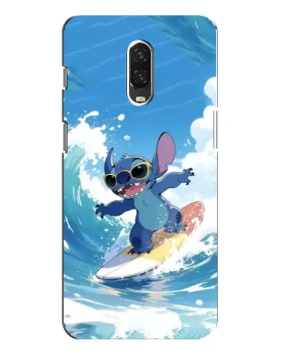 Чохол для OnePlus 6T з картинкою «Стіч на хвилі»