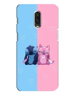 Чохол для OnePlus 6T з картинкою «Stitch та Angel Love» Чохол для OnePlus 6T з картинкою «Stitch та Angel Love»