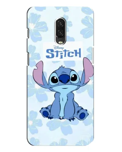 Чохол для OnePlus 6T з картинкою «Stitch серед квітів»