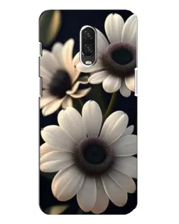 Чохол для OnePlus 6T з картинкою «Білі маргаритки макро» Чохол для OnePlus 6T з картинкою «Білі маргаритки макро»