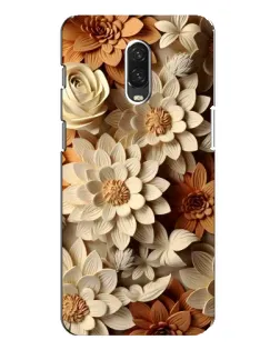 Чохол для OnePlus 6T з картинкою «Бежевий флористичний декор» Чохол для OnePlus 6T з картинкою «Бежевий флористичний декор»