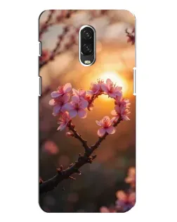 Чохол для OnePlus 6T з картинкою «Рожевий цвіт сердечко на тлі заходу» Чохол для OnePlus 6T з картинкою «Рожевий цвіт сердечко на тлі заходу»