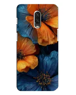 Чохол для OnePlus 6T з картинкою «Яскрава синьо-помаранчева флора» Чохол для OnePlus 6T з картинкою «Яскрава синьо-помаранчева флора»