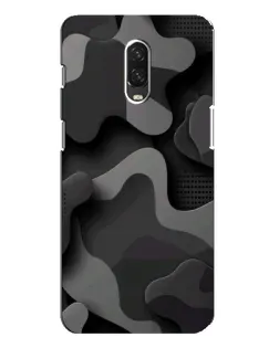 Чохол для OnePlus 6T з картинкою «Темний абстрактний камуфляж» Чохол для OnePlus 6T з картинкою «Темний абстрактний камуфляж»