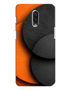 Чохол для OnePlus 6T з картинкою «Геометрія помаранчевих кіл»