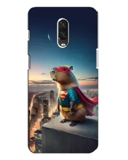 Чохол для OnePlus 6T з картинкою «Капі-мен супергерой» Чохол для OnePlus 6T з картинкою «Капі-мен супергерой»