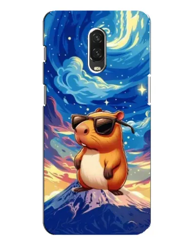 Чохол для OnePlus 6T з картинкою «Капібара Ван Гога»