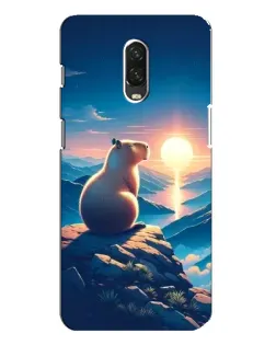 Чохол для OnePlus 6T з картинкою «Захід сонця з капібарою» Чохол для OnePlus 6T з картинкою «Захід сонця з капібарою»