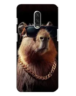 Чохол для OnePlus 6T з картинкою «Капібара золотий ланцюг» Чохол для OnePlus 6T з картинкою «Капібара золотий ланцюг»