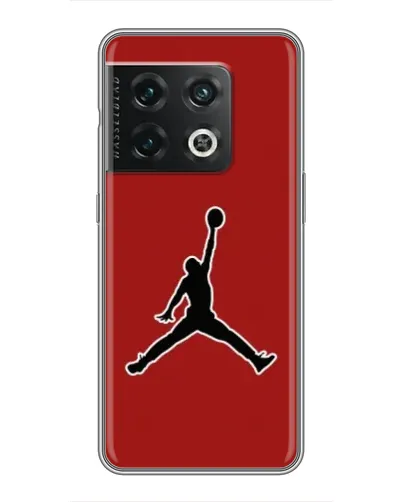 Чехол для OnePlus 10 Pro с картинкой «Jordan Red Back» Чехол для OnePlus 10 Pro с картинкой «Jordan Red Back»