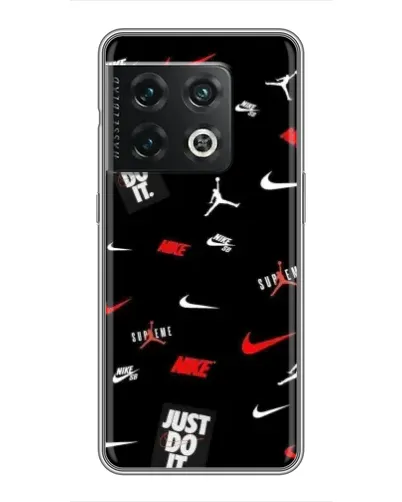 Чехол для OnePlus 10 Pro с картинкой «Nike Mix Pattern» Чехол для OnePlus 10 Pro с картинкой «Nike Mix Pattern»