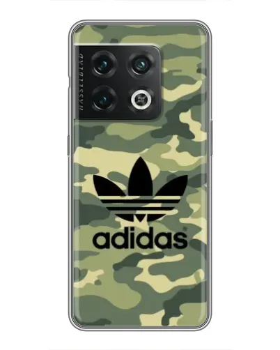 Чохол для OnePlus 10 Pro з картинкою «Мілітарі стиль Adidas»