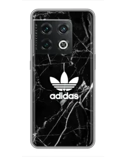 Чохол для OnePlus 10 Pro з картинкою «Білий мармур Adidas»