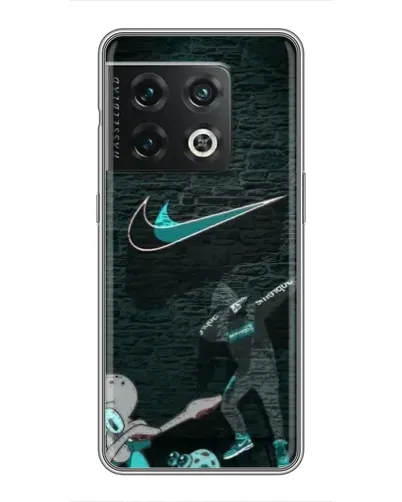 Чехол для OnePlus 10 Pro с картинкой «Спортивный арт Nike»