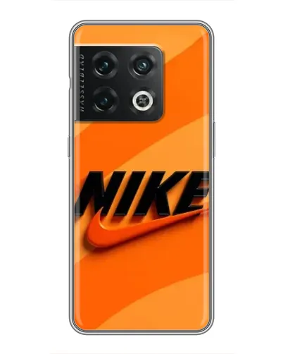 Чехол для OnePlus 10 Pro с картинкой «Оранжевый драйв Nike»