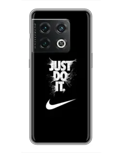 Чохол для OnePlus 10 Pro з картинкою «Текстовий принт Nike» Чохол для OnePlus 10 Pro з картинкою «Текстовий принт Nike»
