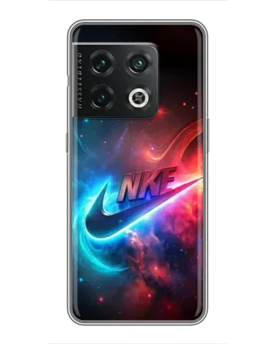 Чехол для OnePlus 10 Pro с картинкой «Огненный логотип Nike»