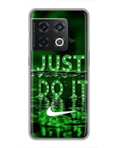 Чехол для OnePlus 10 Pro с картинкой «Зеленый неоновый Nike»