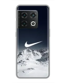 Чохол для OnePlus 10 Pro з картинкою «Nike — зимові гори» Чохол для OnePlus 10 Pro з картинкою «Nike — зимові гори»