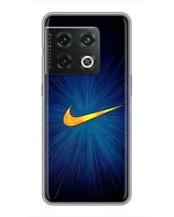 Чохол для OnePlus 10 Pro з картинкою «Синій пульс Nike» Чохол для OnePlus 10 Pro з картинкою «Синій пульс Nike»