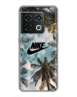 Чохол для OnePlus 10 Pro з картинкою «Тропічний принт Nike» Чохол для OnePlus 10 Pro з картинкою «Тропічний принт Nike»
