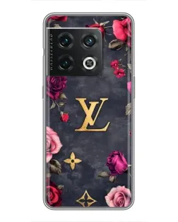 Чехол для OnePlus 10 Pro с картинкой «Цветочный Louis Vuitton» Чехол для OnePlus 10 Pro с картинкой «Цветочный Louis Vuitton»