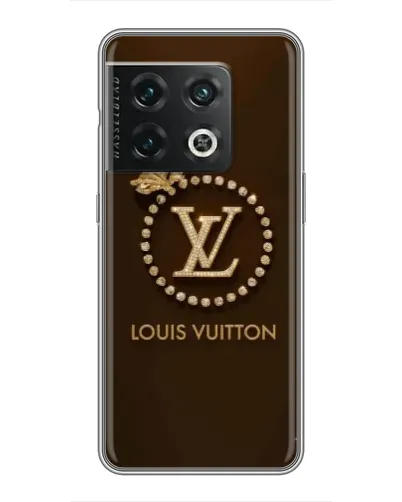 Чехол для OnePlus 10 Pro с картинкой «LV — золотая печать» Чехол для OnePlus 10 Pro с картинкой «LV — золотая печать»