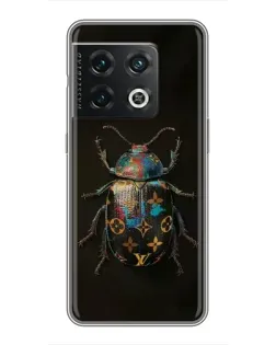 Чехол для OnePlus 10 Pro с картинкой «LV — мраморный принт»