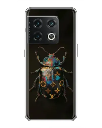 Чехол для OnePlus 10 Pro с картинкой «LV — мраморный принт» Чехол для OnePlus 10 Pro с картинкой «LV — мраморный принт»