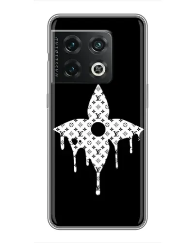 Чехол для OnePlus 10 Pro с картинкой «Цветочная монограмма» Чехол для OnePlus 10 Pro с картинкой «Цветочная монограмма»