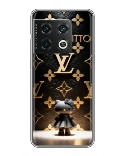 Чехол для OnePlus 10 Pro с картинкой «Монограмма с фигурой» Чехол для OnePlus 10 Pro с картинкой «Монограмма с фигурой»