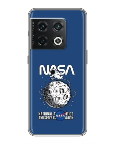 Чохол для OnePlus 10 Pro з картинкою «NASA — місячна місія»