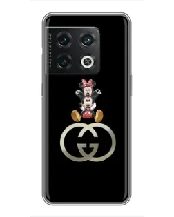 Чохол для OnePlus 10 Pro з картинкою «Мінні Маус на лого» Чохол для OnePlus 10 Pro з картинкою «Мінні Маус на лого»