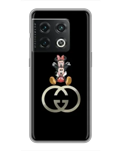 Чохол для OnePlus 10 Pro з картинкою «Мінні Маус на лого» Чохол для OnePlus 10 Pro з картинкою «Мінні Маус на лого»