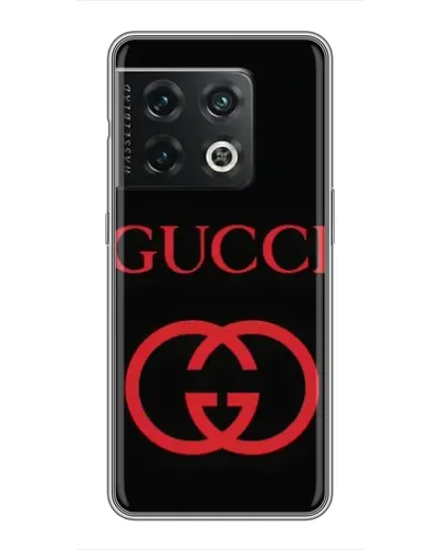 Чохол для OnePlus 10 Pro з картинкою «Gucci — червоний логотип» Чохол для OnePlus 10 Pro з картинкою «Gucci — червоний логотип»