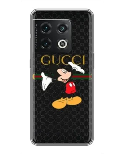 Чохол для OnePlus 10 Pro з картинкою «Міккі Маус Gucci» Чохол для OnePlus 10 Pro з картинкою «Міккі Маус Gucci»