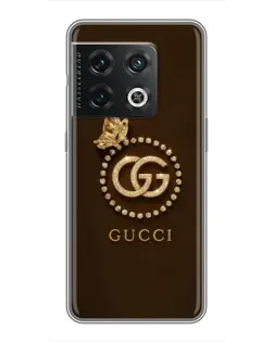 Чохол для OnePlus 10 Pro з картинкою «Gucci — золотий метелик» Чохол для OnePlus 10 Pro з картинкою «Gucci — золотий метелик»