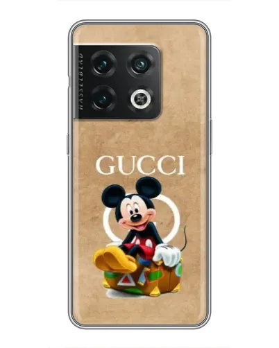 Чохол для OnePlus 10 Pro з картинкою «Міккі Маус Gucci — крафт» Чохол для OnePlus 10 Pro з картинкою «Міккі Маус Gucci — крафт»
