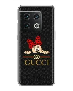 Чохол для OnePlus 10 Pro з картинкою «Мінні Маус Gucci — чорний» Чохол для OnePlus 10 Pro з картинкою «Мінні Маус Gucci — чорний»