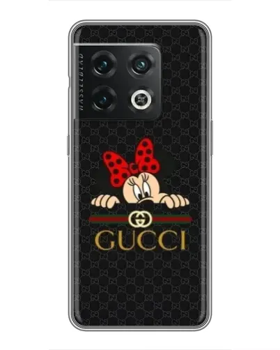 Чохол для OnePlus 10 Pro з картинкою «Мінні Маус Gucci — чорний» Чохол для OnePlus 10 Pro з картинкою «Мінні Маус Gucci — чорний»
